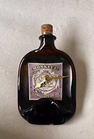 Monkey 47 Upcycled Clock